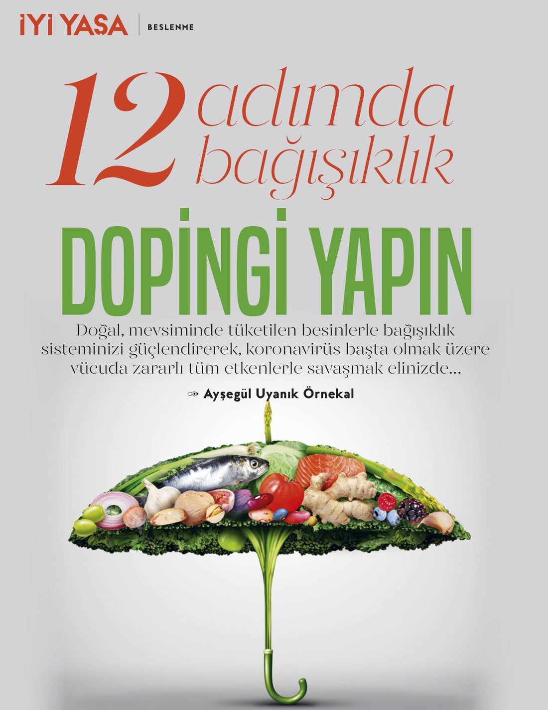 12 Adımda Bağışıklık Dopingi Yapın / Formsante