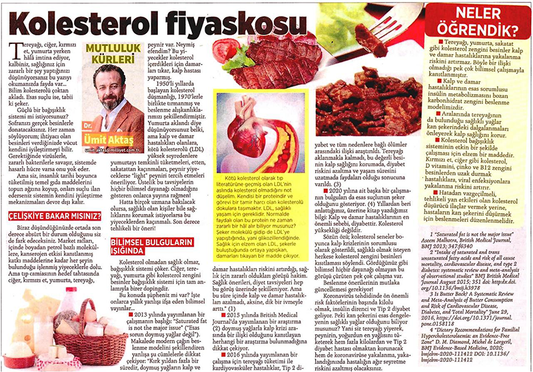 Kolesterol Fiyaskosu / Milliyet.com