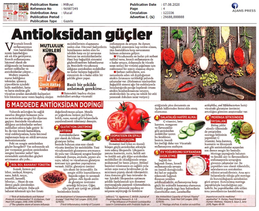 Antioksidan Güçler / Milliyet