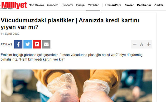 Vücudumuzdaki plastikler | Aranızda kredi kartını yiyen var mı? / Milliyet.com.tr