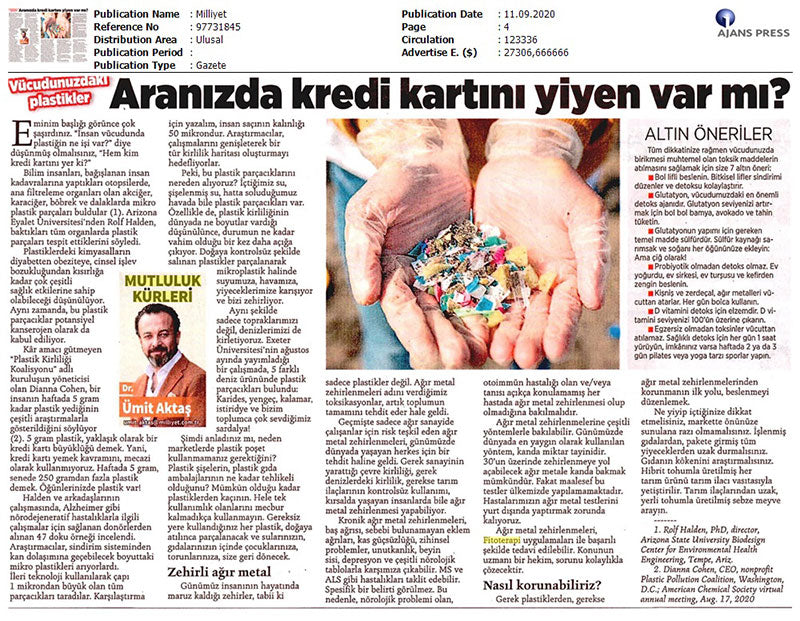 Vücudumuzdaki plastikler | Aranızda kredi kartını yiyen var mı? / Milliyet