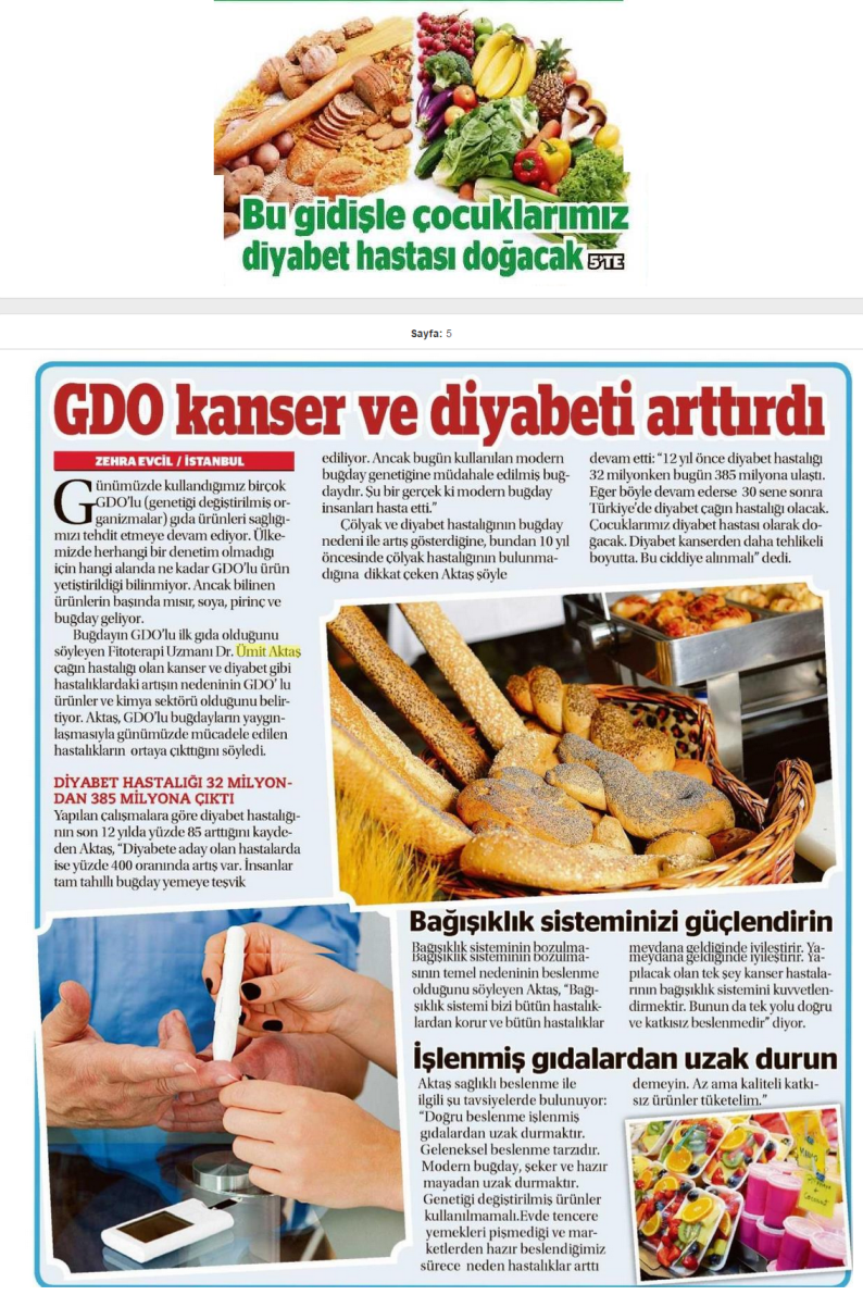 Bu Gidişle Çocuklarımız Diyabet Olacak / Meydan Gazetesi