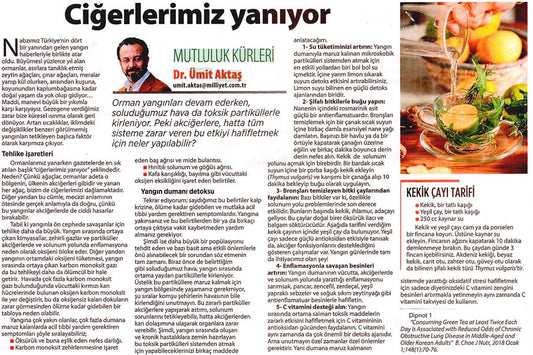 Ciğerlerimiz Yanıyor / Milliyet