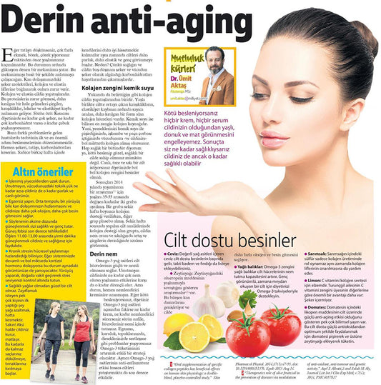 Cilt Dostu Besinler / Milliyet Pazar