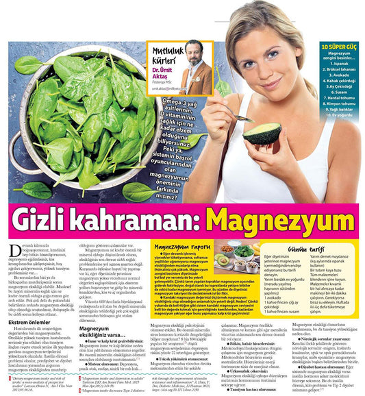 Gizli Kahraman: Magnezyum / Milliyet Pazar