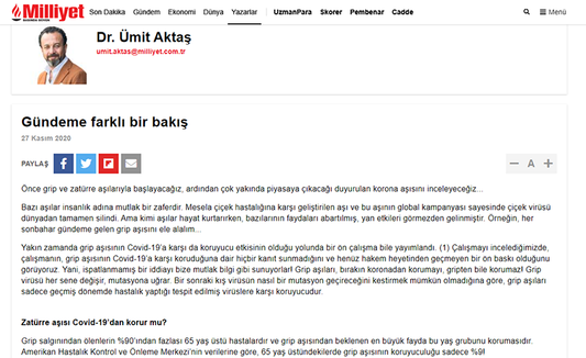 Gündeme Farklı Bir Bakış / Milliyet.com.tr