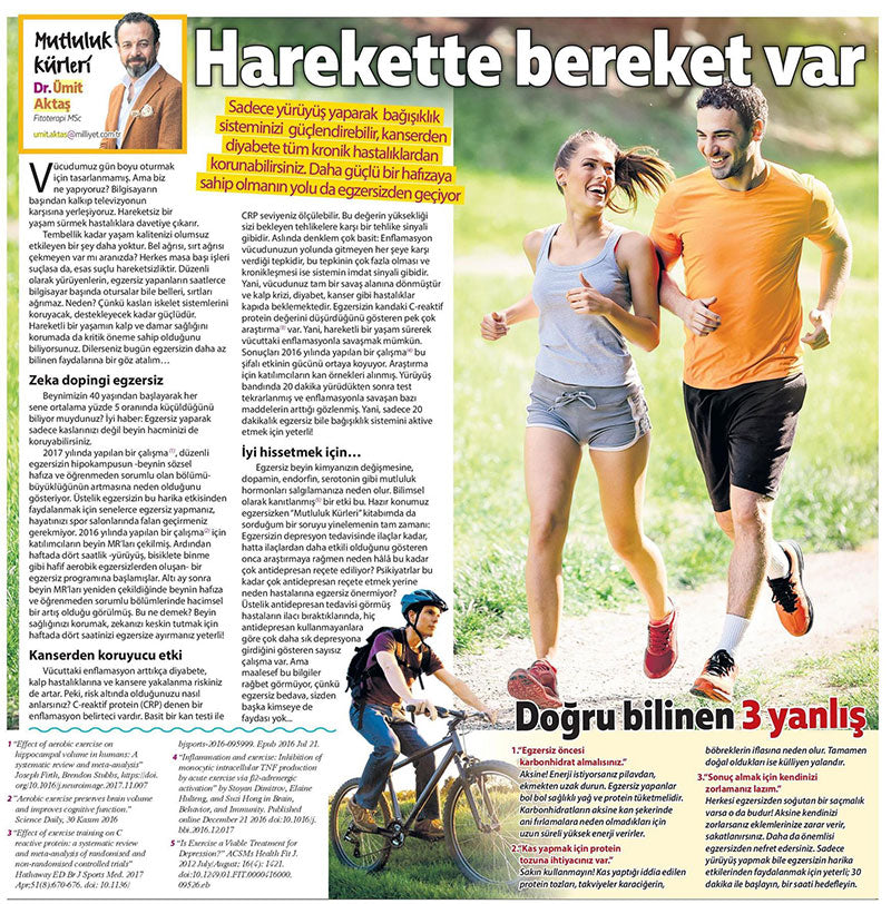 Harekette Bereket Var / Milliyet Pazar