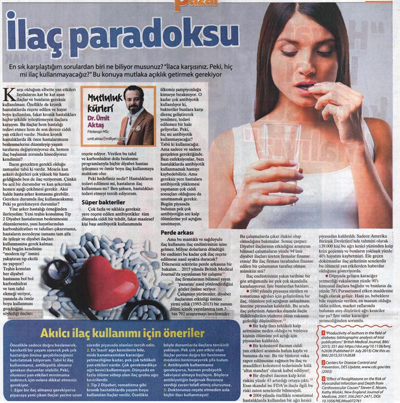 İlaç Paradoksu / Milliyet