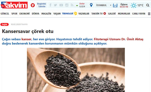 Kanserde Bitkilerin Gücünden Yararlanın / Takvim.com.tr