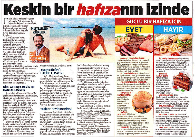 Keskin Bir Hafızanın İzinde / Milliyet