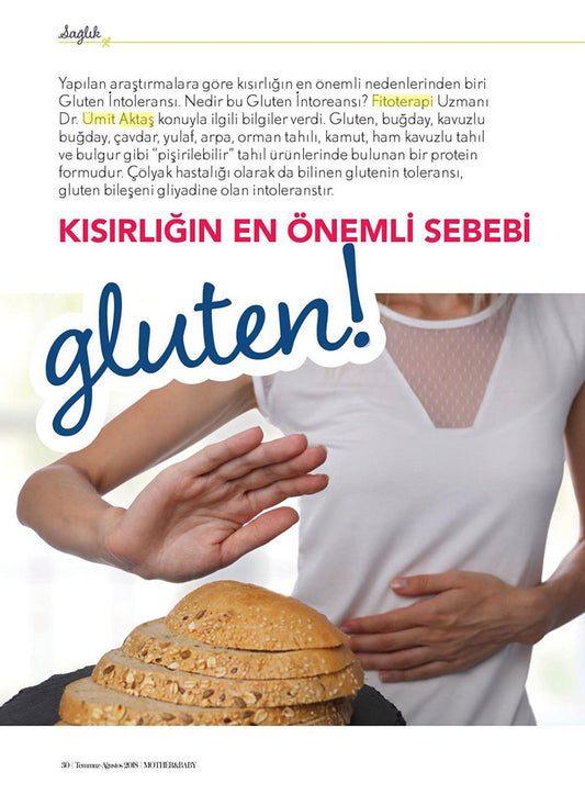 Kısırlığın En Önemli Sebebi Gluten! / Mother&Baby