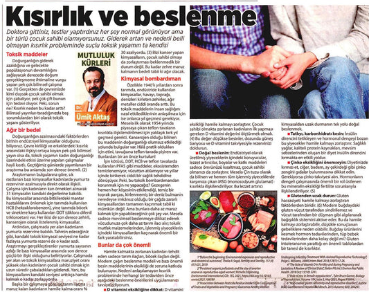 Kısırlık ve Beslenme / Milliyet