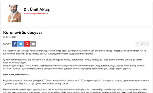 Koronavirüs’ten Korunmak İçin Neler Yapmalıyız? / Milliyet.com.tr