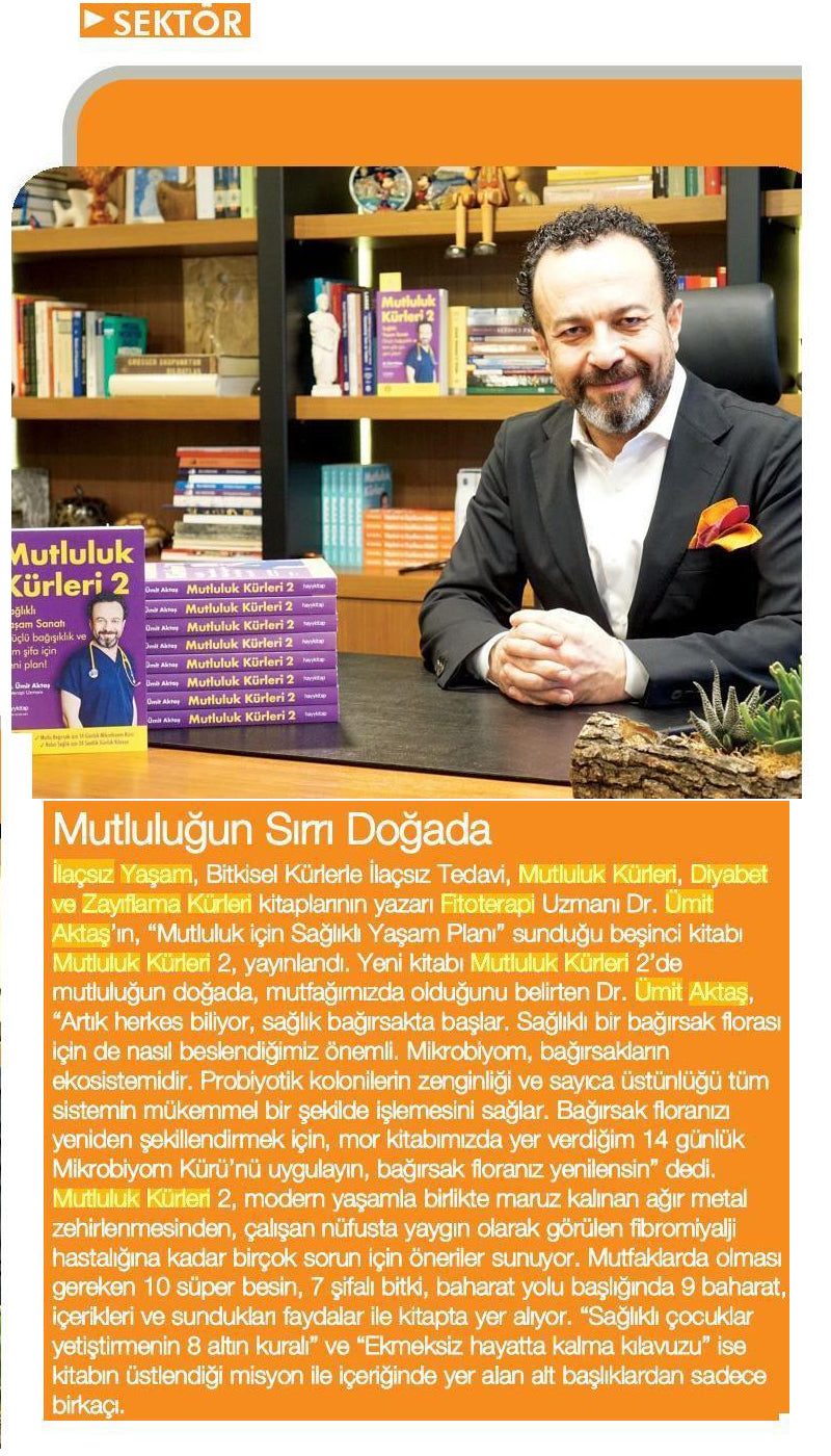 Mutluluğun Sırrı Doğada / Sağlık ve Yaşam Dergisi