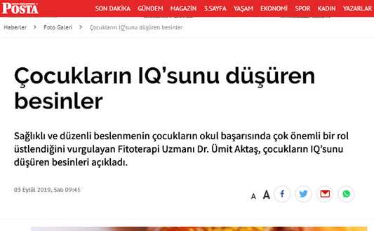 Okulda Başarıyı Artıran Sağlıklı Beslenme Önerileri / Posta.com.tr