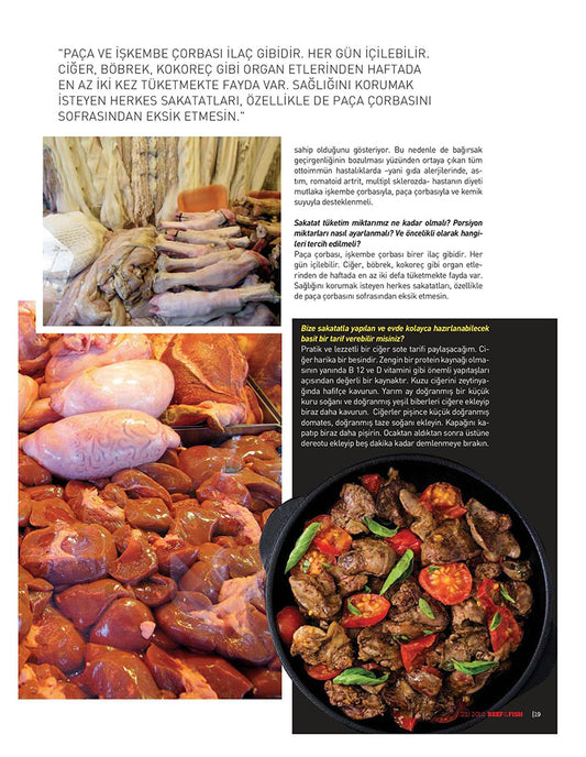 Sağlık İçin Sakatat – 3. Kısım / Beef & Fish