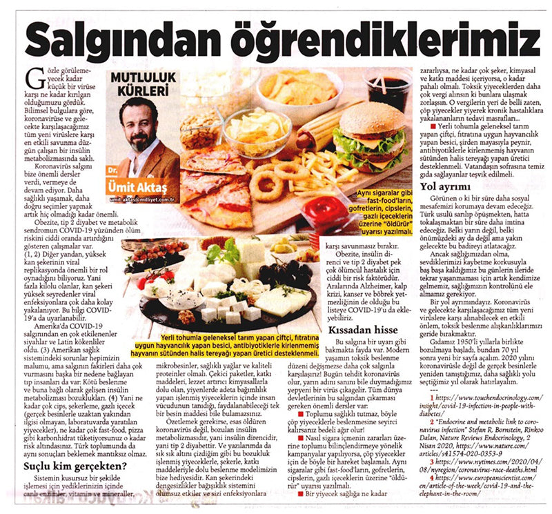 Koronavirüs Salgınından Neler Öğrendik? / Milliyet