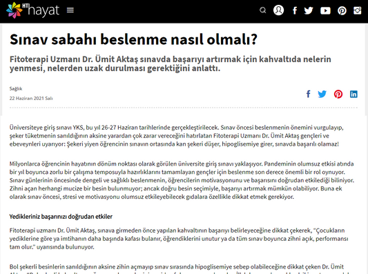 Sınav Sabahı Beslenme Nasıl Olmalı? / Hayat