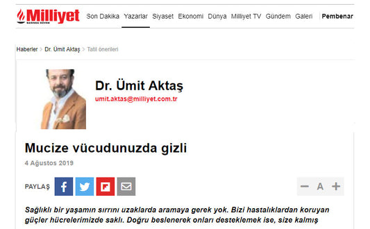 Vücudumuzu Hastalıklardan Koruyan Mucize Besinler / Milliyet.com.tr