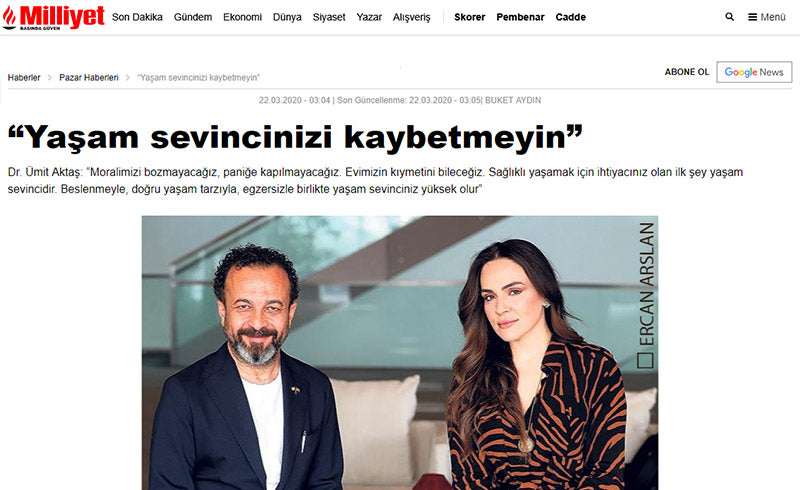 Yaşam Sevincinizi Kaybetmeyin / Milliyet.com.tr